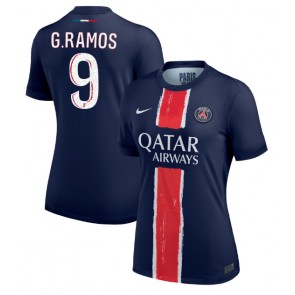 Paris Saint-Germain Goncalo Ramos #9 Hemmatröja Dam 2024-25 Kortärmad